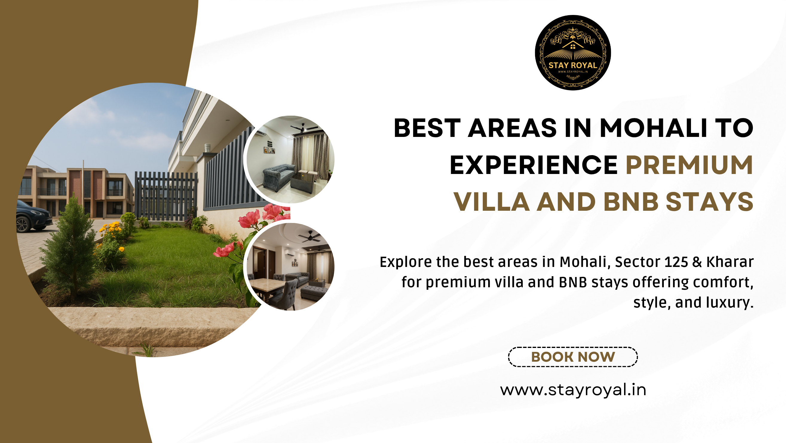 Best Areas in Mohali to Experience Premium Villa and BNB Stays